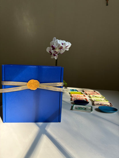 Anniversary Blue Jay Tea Box 2026 + Tea Coaster (New)