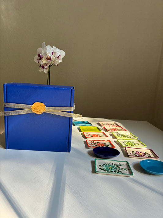 Anniversary Blue Jay Tea Box 2026 + Tea Coaster (New)