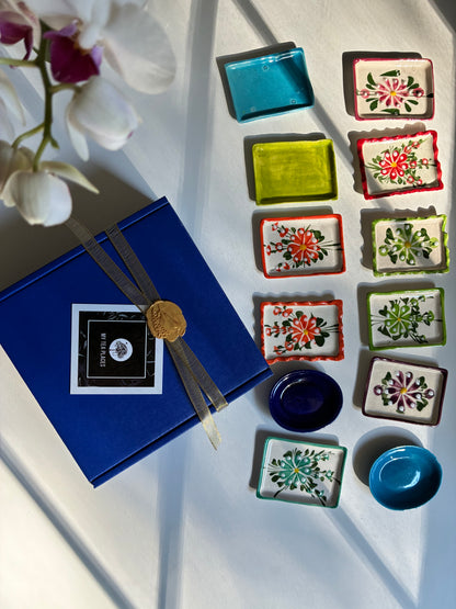 Anniversary Blue Jay Tea Box 2026 + Tea Coaster (New)