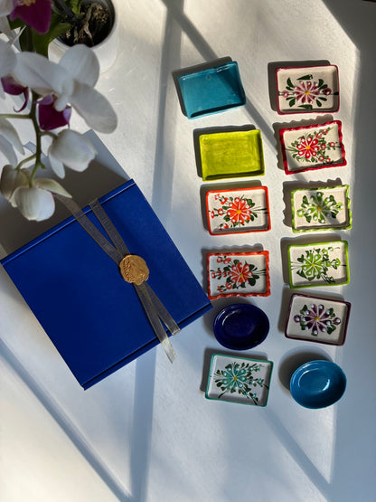 Anniversary Blue Jay Tea Box 2026 + Tea Coaster (New)