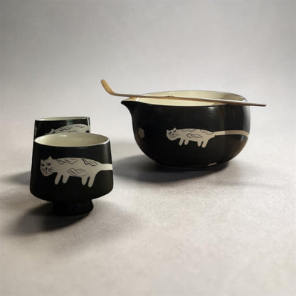 My Tea Cat Matcha Set
