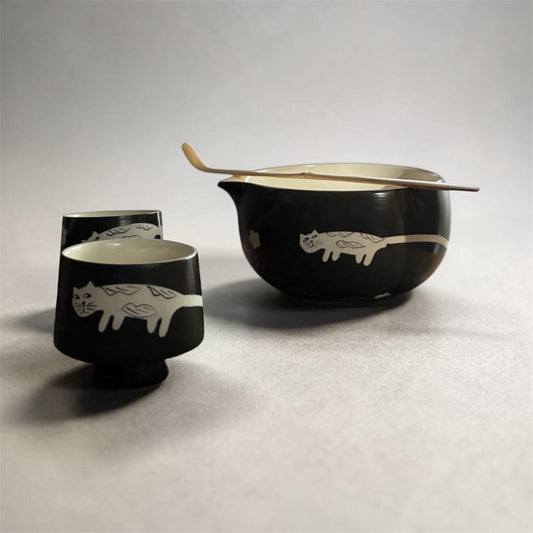 My Tea Cat Matcha Set