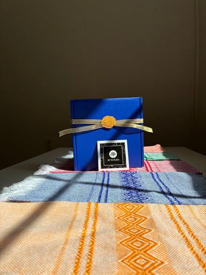 Anniversary Blue Jay Tea Box 2026 + Tea Towel (New)