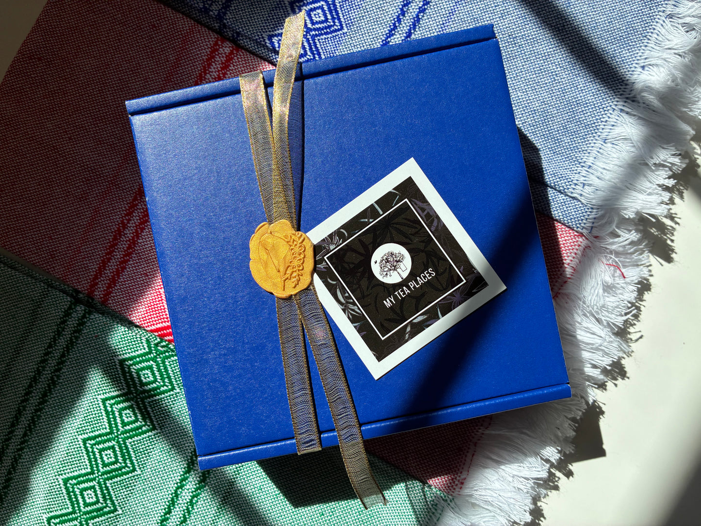 Anniversary Blue Jay Tea Box 2026 + Tea Towel (New)