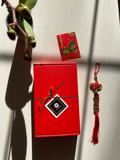 Lunar New Year Year of the Horse Tea Box – Mighty Horse Edition 🧧🐎 | 80g | Subscriber Exclusive