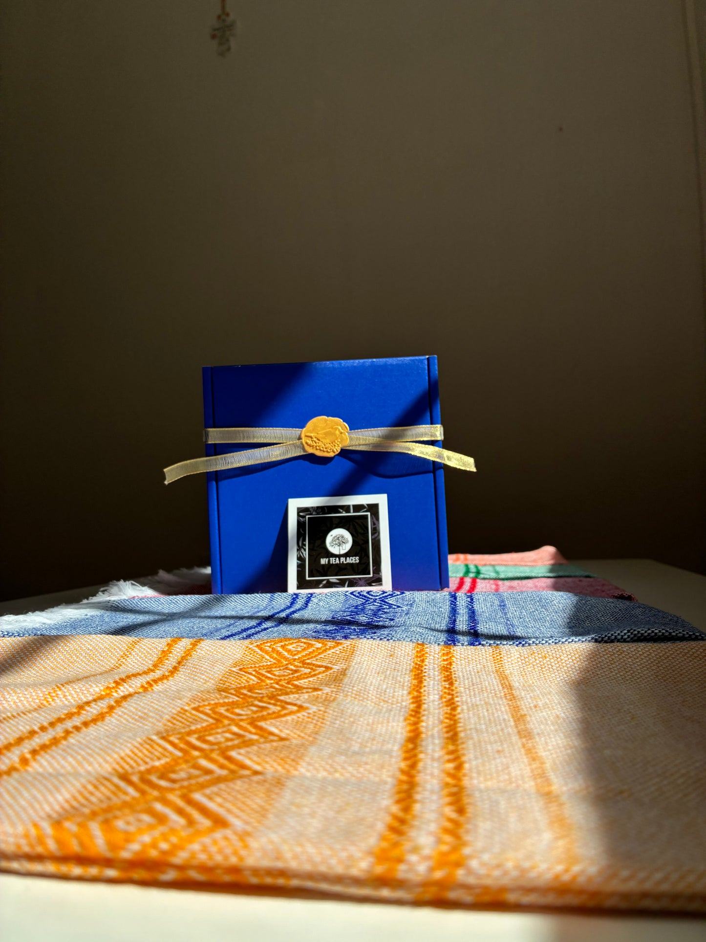 Anniversary Blue Jay Tea Box 2026 + Tea Towel (New)