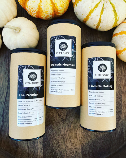 Classic Sachets Bundle - The Premier, Majestic Mountain and Fireside Oolong