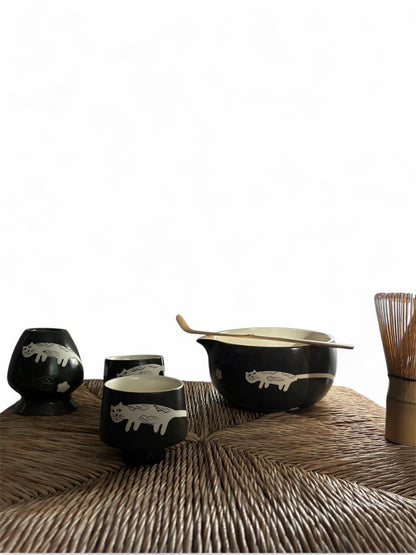 My Tea Cat Matcha Set